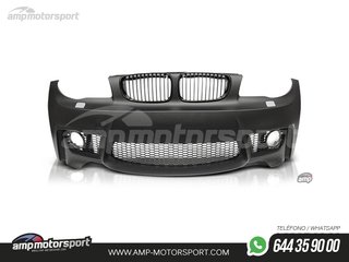 PARAGOLPES DELANTERO BMW SERIE 1 E87/E82/E87 LOOK M1 CON SRA