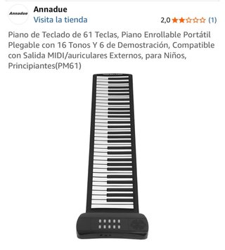 Teclado Startone MKR 61 Roll-Up