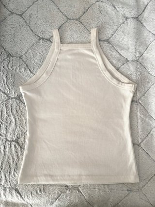 Top halter blanco