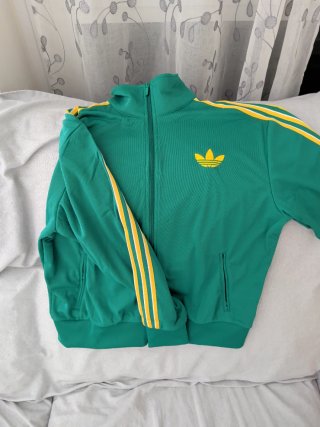 Chaqueta Adidas Verde y Amarilla