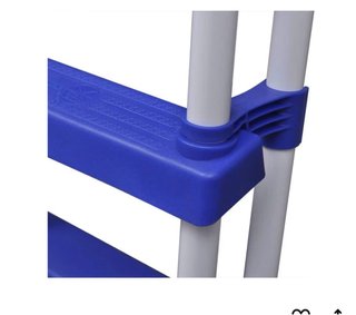 Escalera piscina Bestway acero desmontable