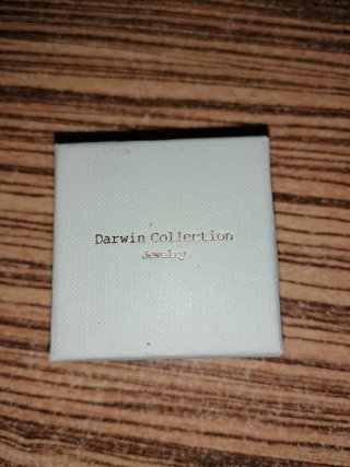 Anillo Cruz Darwin Collection Plata, nuevo.
