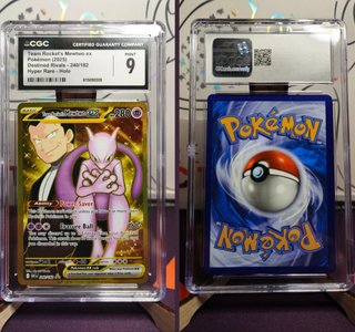 Mewtwo ex Team Rocket - Gold Hyper Rare
