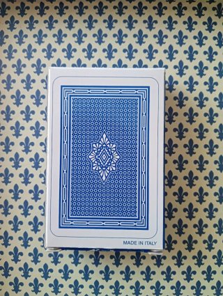 Carte da gioco vintage Modiano Baccarà n.15