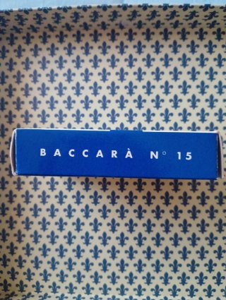 Carte da gioco vintage Modiano Baccarà n.15