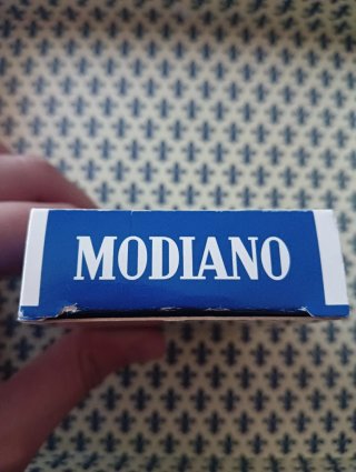 Carte da gioco vintage Modiano Baccarà n.15