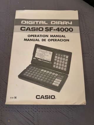 Casio SF-4000 Organizador Electrónico