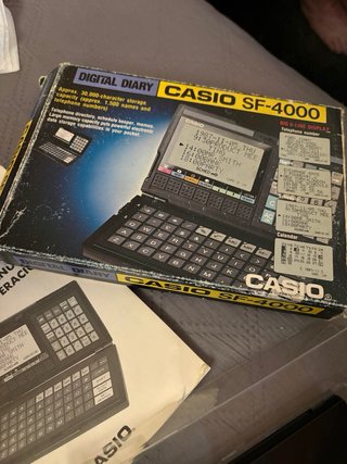 Casio SF-4000 Organizador Electrónico
