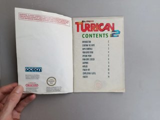 Manual Super Turrican 2 SNES
