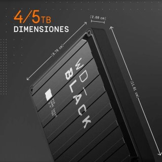 WD_BLACK P10 5TB Disco Duro Portátil Gaming