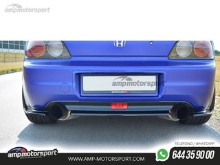 AÑADIDO DE DIFUSOR HONDA S2000 1999-2003 NEGRO MATE