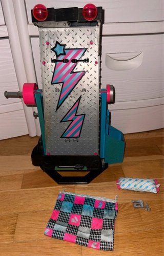 Cama Espejo Frankie Stein Monster High G1 Mattel 2