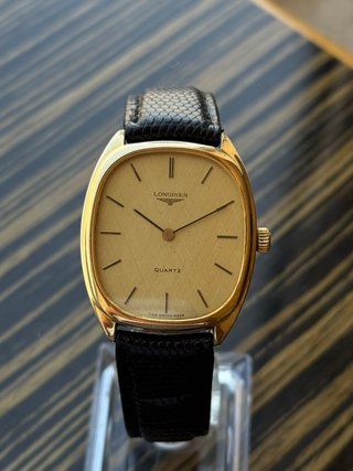 Reloj Longines Quartz Dorado Vintage Hombre