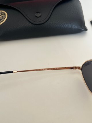 Ray Ban Kai Gold RB3757 Occhiali da Sole Nuovi