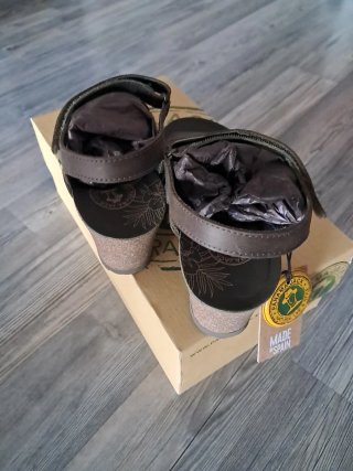 Sandalias Panama Jack Kaki Talla 36