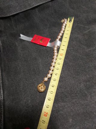 Pulsera Perlas Sureda Cierre Dorado chapado.