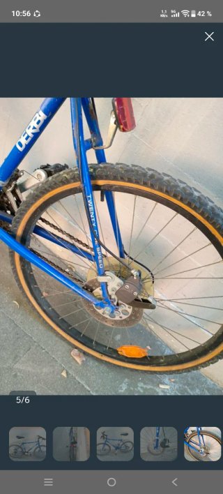 Bicicleta adulto Derbi Rabasa Rider 26"