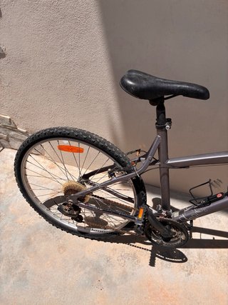 Bicicleta Decathlon Btwin Gris