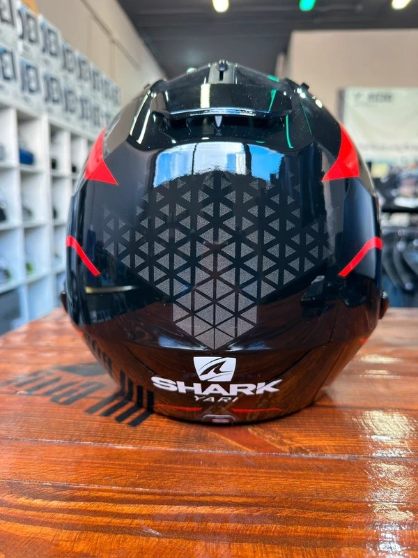 Casco SHARK EVO-ES Talla S Negro/Rojo/Blanco