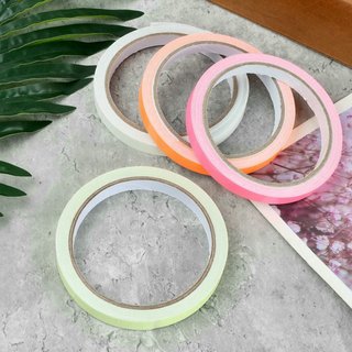Cinta Adhesiva Fluorescente 4 Rollos