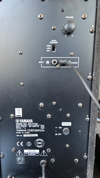 Sistema de altavoces 5.1 Yamaha