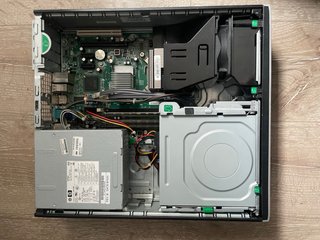 PC HP Compaq Negro/Plateado