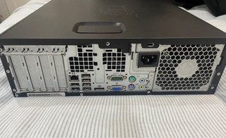 PC HP Compaq Negro/Plateado