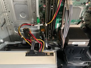 PC HP Compaq Negro/Plateado