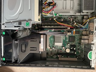 PC HP Compaq Negro/Plateado