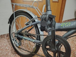 Bicicleta plegable y  para niño. 2 x 1