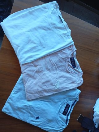Lote 3 Camisetas Abercrombie & Fitch Talla L