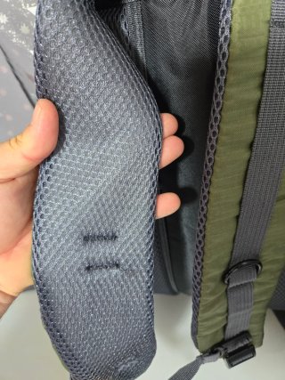 Mochila senderismo Aishantang verde y amarilla
