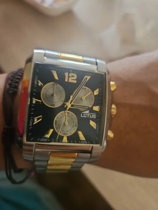 Reloj Lotus Cronógrafo bicolor