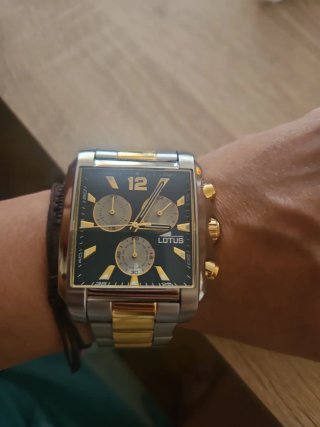 Reloj Lotus Cronógrafo bicolor