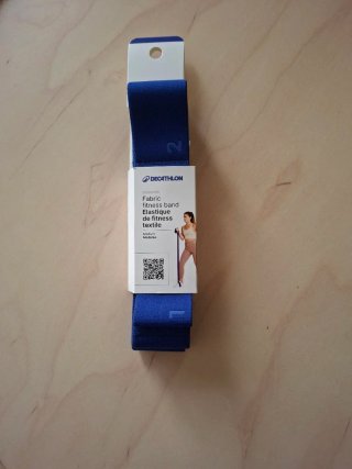 Banda elástica fitness textil  Decathlon