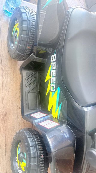 Moto Eléctrica Infantil Negra