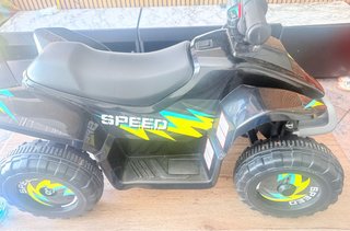 Moto Eléctrica Infantil Negra