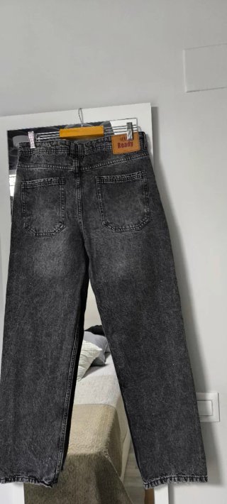 Pantalón vaquero negro/gris Lefties
