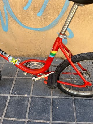 Bici Motoretta Roja