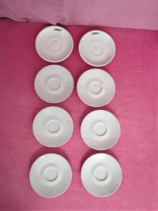 Conjunto 8 Pires diversos de chávenas de café