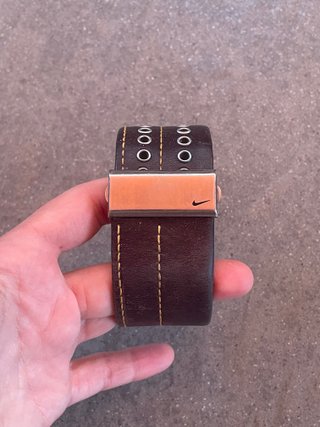 Reloj Vintage Nike Doble Esfera Marrón