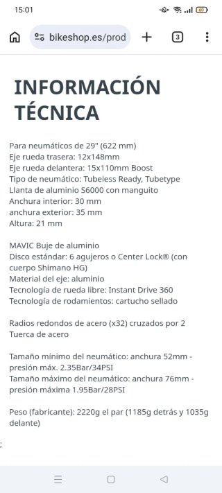 Mavic Crossride 29"