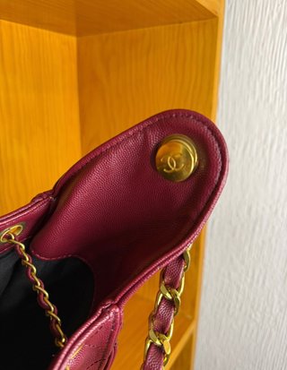 Borsa Chanel 25 Bordeaux