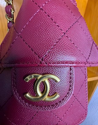 Borsa Chanel 25 Bordeaux