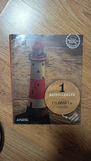 Libro Filosofía 1° Bachillerato