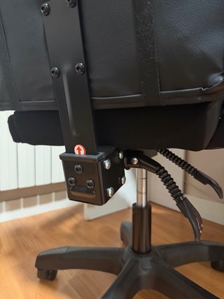 Silla gaming ergonómica con cojines