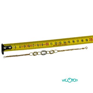 Pulsera Oro 18K Bicolor 2,10g