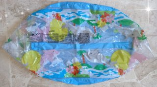 Set giochi spiaggia e gonfiabili 18 pz+piscina d85