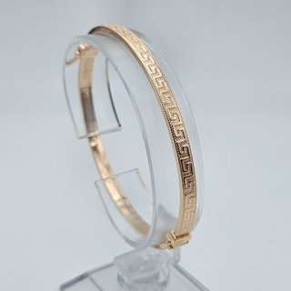 Bracciale Oro Rosa 18K, Versace, 4.72gr, 6.5cm
