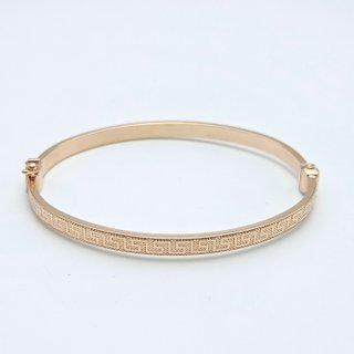 Bracciale Oro Rosa 18K, Versace, 4.72gr, 6.5cm